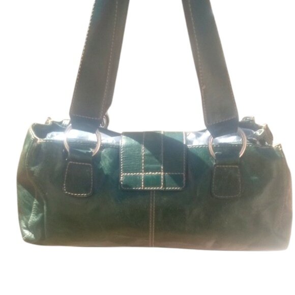 Wilson Leather | Green Leather Shoulder bag | GUC - Picture 3 of 5